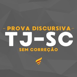 CURSO PARA AS PROVAS ESCRITAS E DE SENTENÇAS DO TJ-SC (SEM CORREÇÃO)